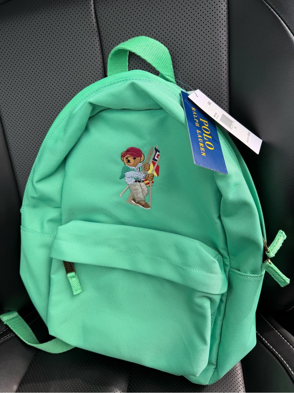 NWT Polo Ralph Lauren Kids Polo Bear Small Backpack